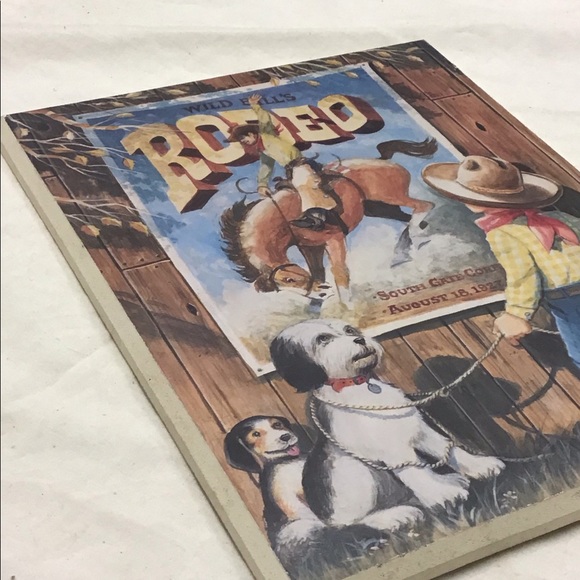 Vintage Child’s Rodeo hard print - Picture 3 of 8